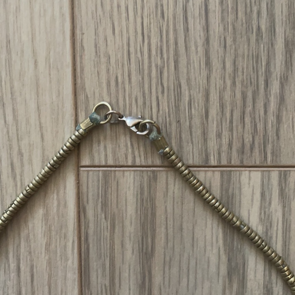 Turquoise statement necklace - Picture 3 of 4